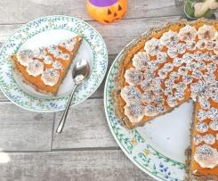 Pumpkin pie o torta di zucca senza glutine e senza latte