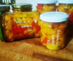 Peperoni in agrodolce