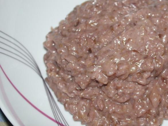 Risotto al radicchio 