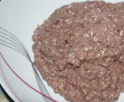 Risotto al radicchio 