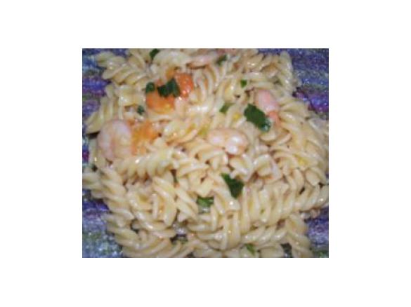 pasta gamberetti e curry