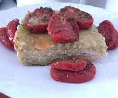 tortino di zucchine e patate ripieno (cottura in forno)