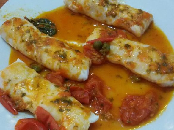 Merluzzo alla pizzaiola