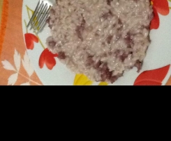 Risotto salsiccia e teroldego 