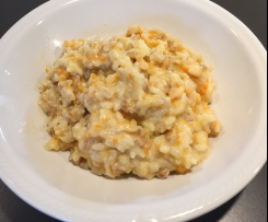 Riso, Orzo e Farro con zucca e taleggio