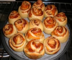 Torta di rose salata con lievito madre
