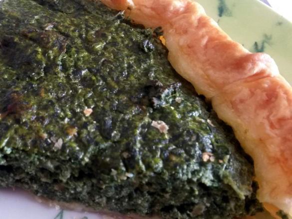 Torta salata di erbette e ricotta light