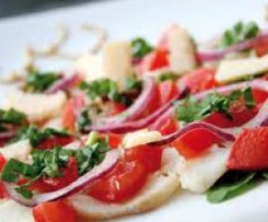 Involtini di baccalà su letto di salsa di peperoni e patate, Team Nassa, divisione Leuciana 58