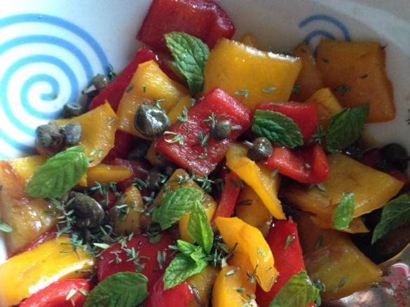 Peperoni in agrodolce