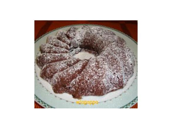 torta ai cachi, amaretti e cacao