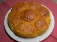 Pane con zucca e vino bianco